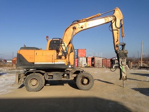 Аренда гидромолота на базе колесного экскаватора 16-21 тонн компания «Аренда Спе