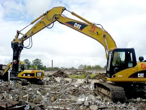 Арендовать гидромолот на базе гусеничного экскаватора 22-29 тонн|«Аренда Спецтех