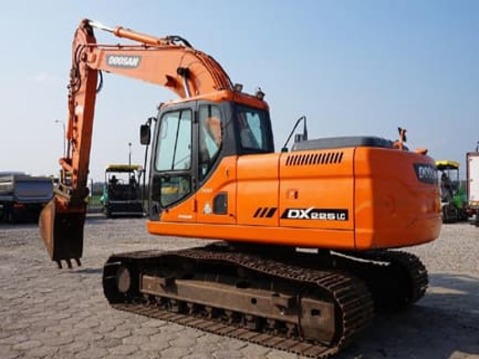 Аренда гусеничного экскаватора Doosan DX 225 компания «Аренда Спецтехники»