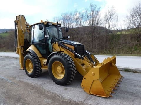 Аренда экскаватора-погрузчика «CAT 434E» от «Аренда Спецтехники»