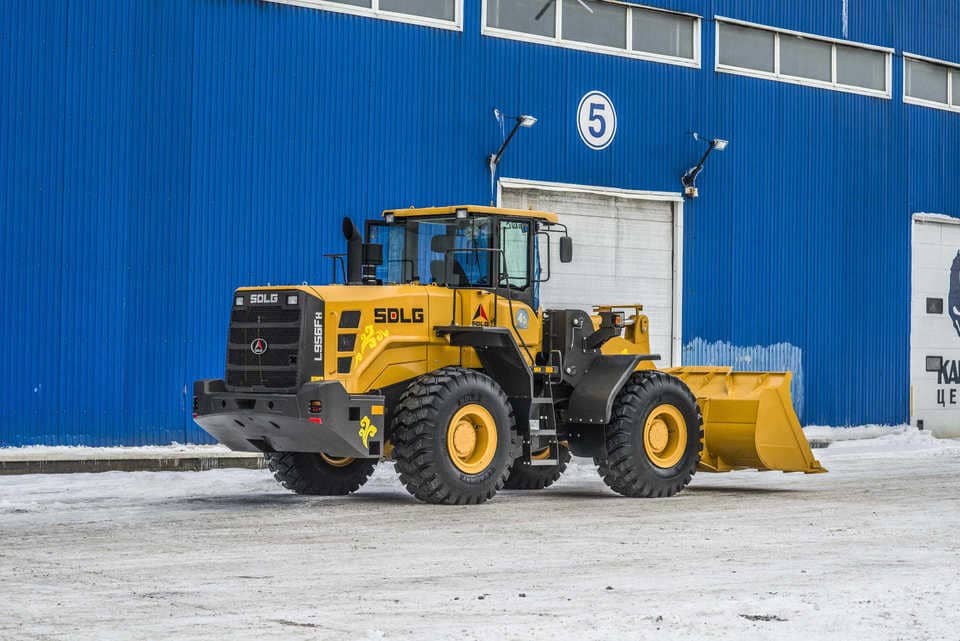 услуги фронтального погрузчика SDLG L956FN