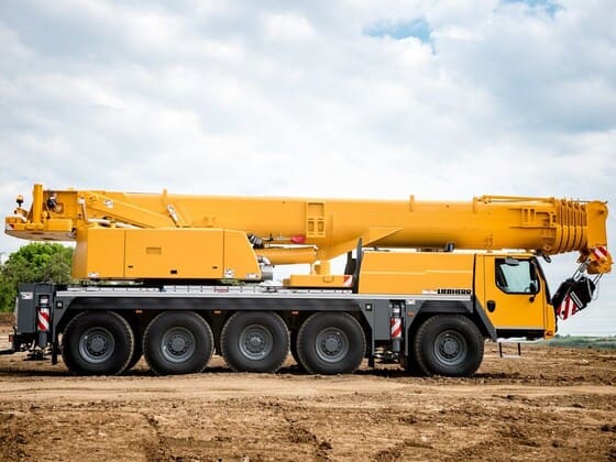 аренда автокрана Liebherr 100 тонн