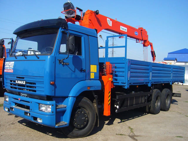 Манипулятор 10 тонн на базе Камаз