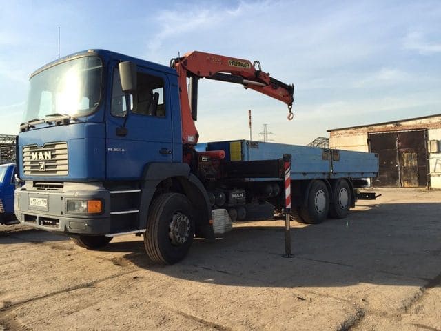 Манипулятор на базе MAN 10 тонн