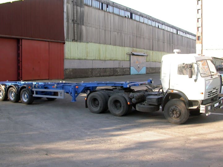 Контейнеровоз полуприцеп 47 тонн