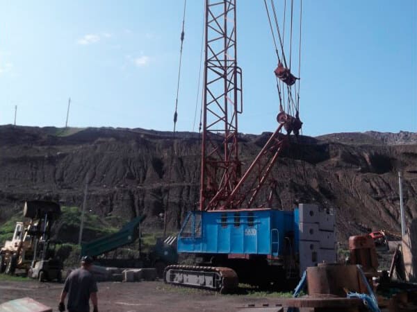 Кран гусеничный СГК тоннажностью 63-100