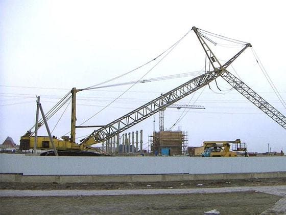 Кран гусеничный МКГС 100 тонн