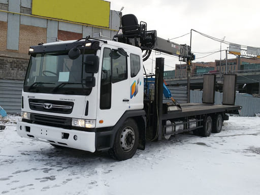 Грузовой манипулятор 18 тонн (низкорамный)