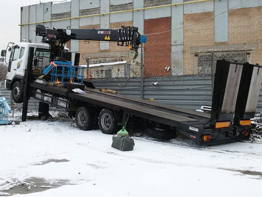 Грузовой манипулятор 18 тонн