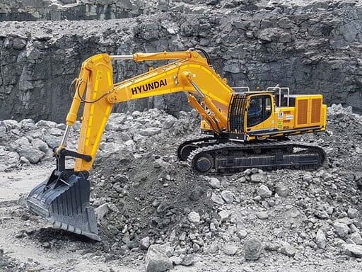 Карьерный экскаватор Hyundai R850LC-9