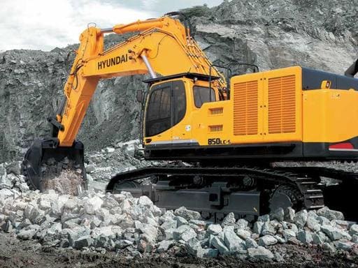 Экскаватор для карьерных работ Hyundai R850LC-9