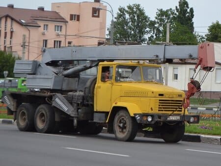 Автокран КрАЗ-250