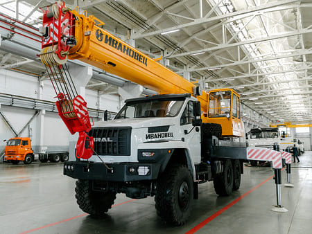 аренда автокрана КС-45717-1 Ивановец