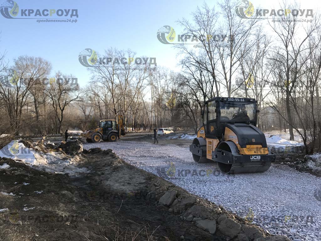 Строительство грунтовых дорог от компании «Красроуд» Строительство грунтовых дорог компания «Красроуд» - 2