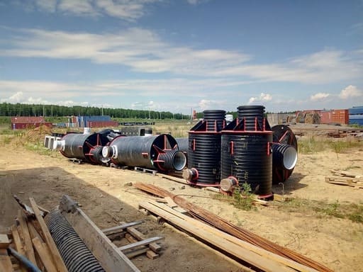 Устройство систем дождевой канализации на Богучанском алюминиевом заводе Устройство систем дождевой канализации на Богучанском алюминиевом заводе