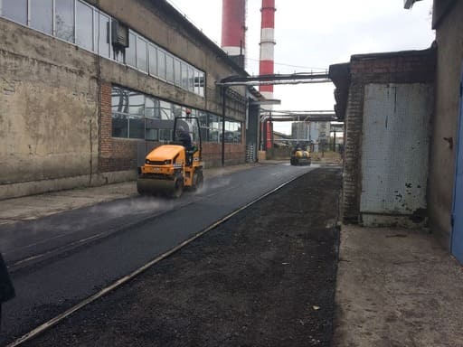 Ремонт асфальтобетонного покрытия на территории Литейно-прессового завода Сегал Ремонт асфальтобетонного покрытия на территории Литейно-прессового завода Сегал