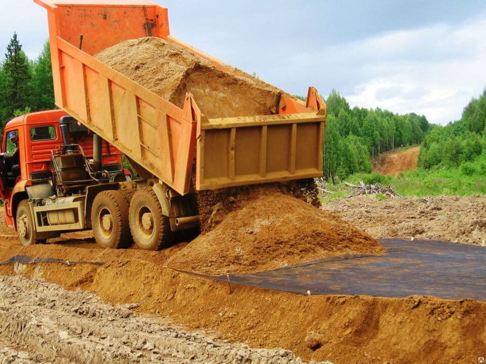 Доставка песка - «Красроуд»