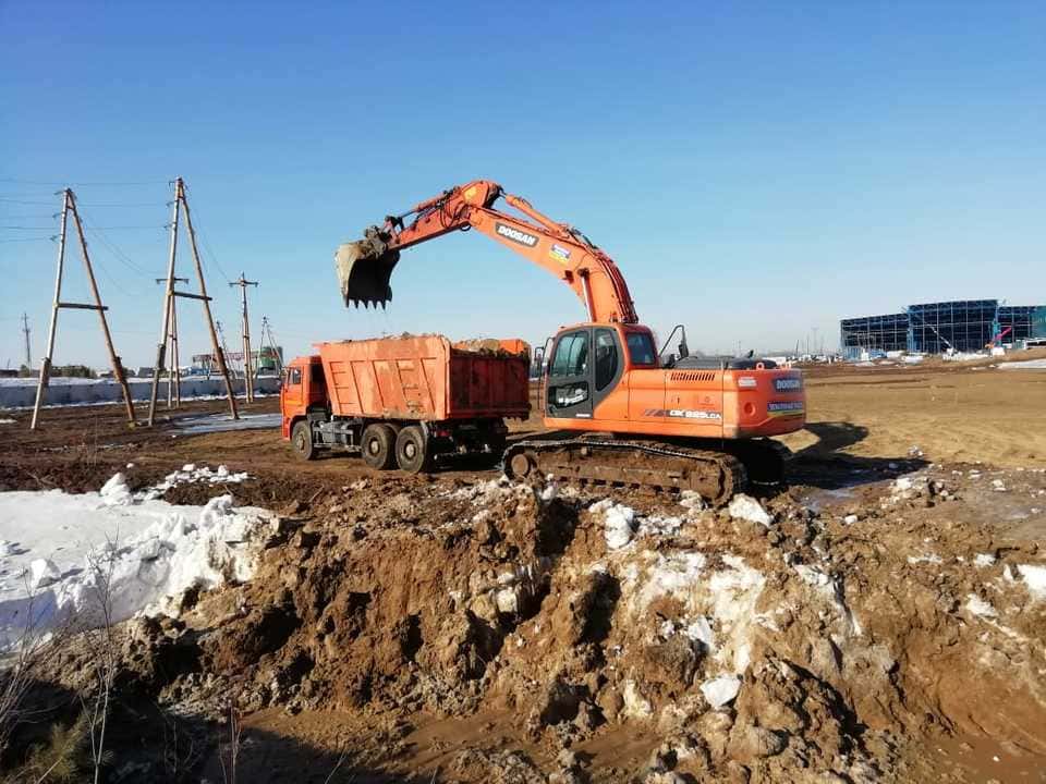 Устройство временных автомобильных дорог АД4, АД5 в рамках Инвестиционного Проекта «Строительство Тайшетского Алюминиевого завода» Устройство временных автомобильных дорог АД4, АД5 в рамках Инвестиционного Проекта «Строительство Тайшетского Алюминиевого завода»