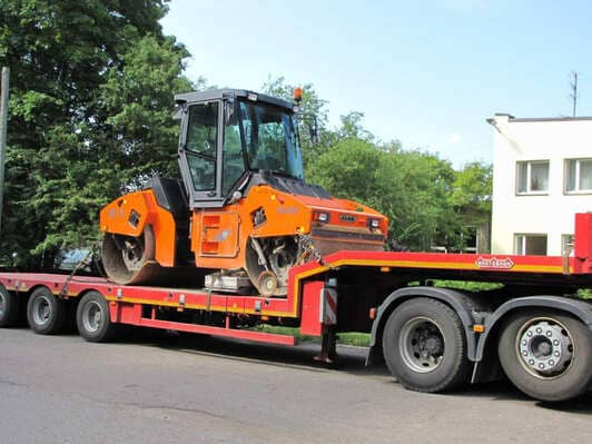 транспортировка катка