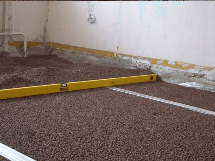 Сухая стяжка пола