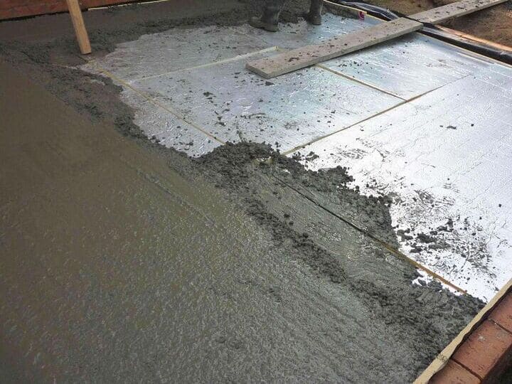 Бетонная стяжка пола
